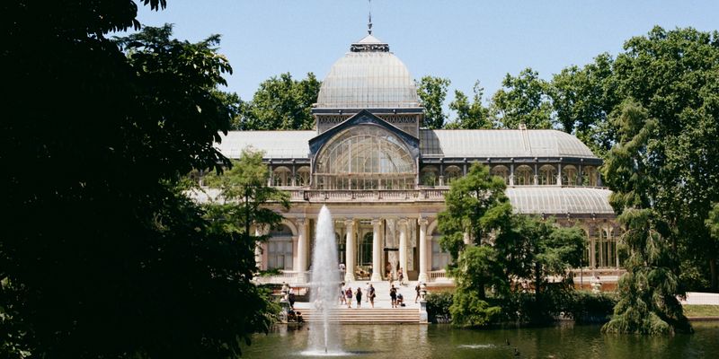 El Palacio de Cristal del parque del Retiro