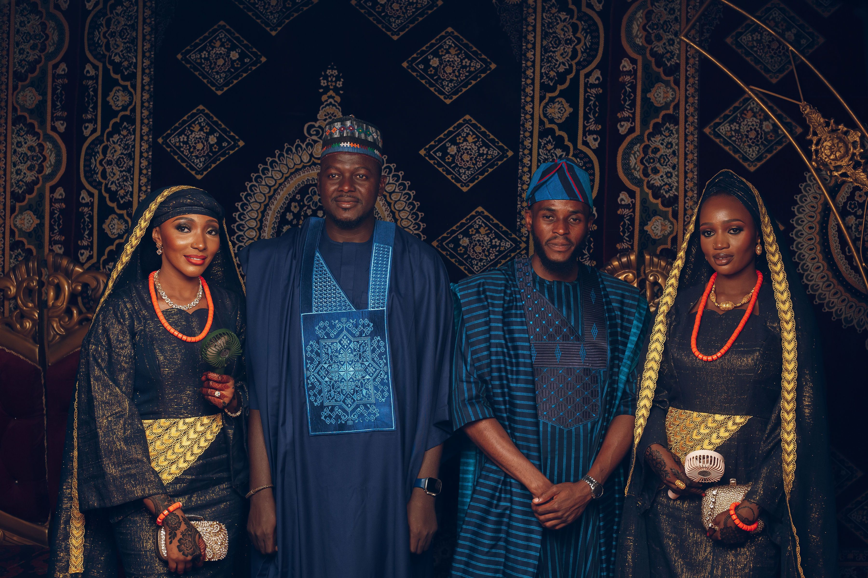 Elegant Traditional African Ceremony Portrait · Free Stock Photo