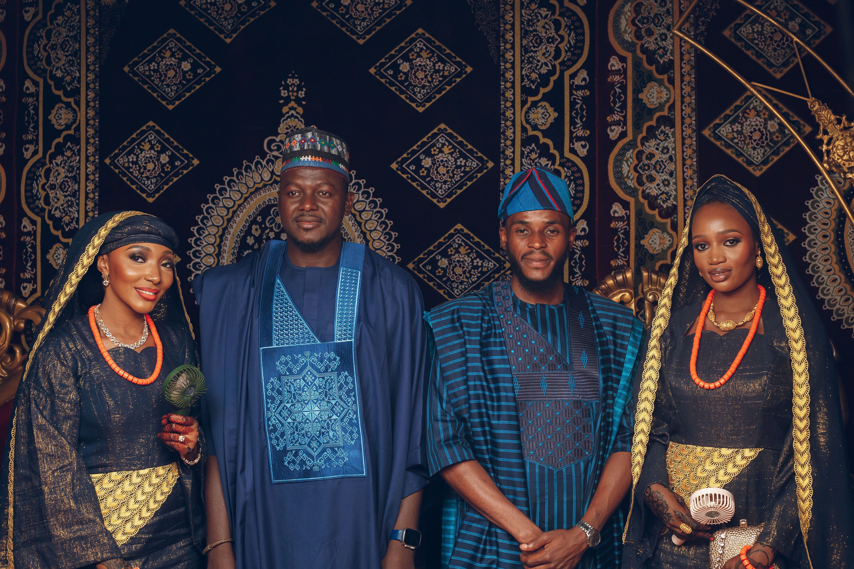 Traditional African Attire and Accessories Portrait · Free Stock Photo