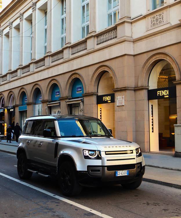 Luxury Land Rover Defender in Milan · Free Stock Photo