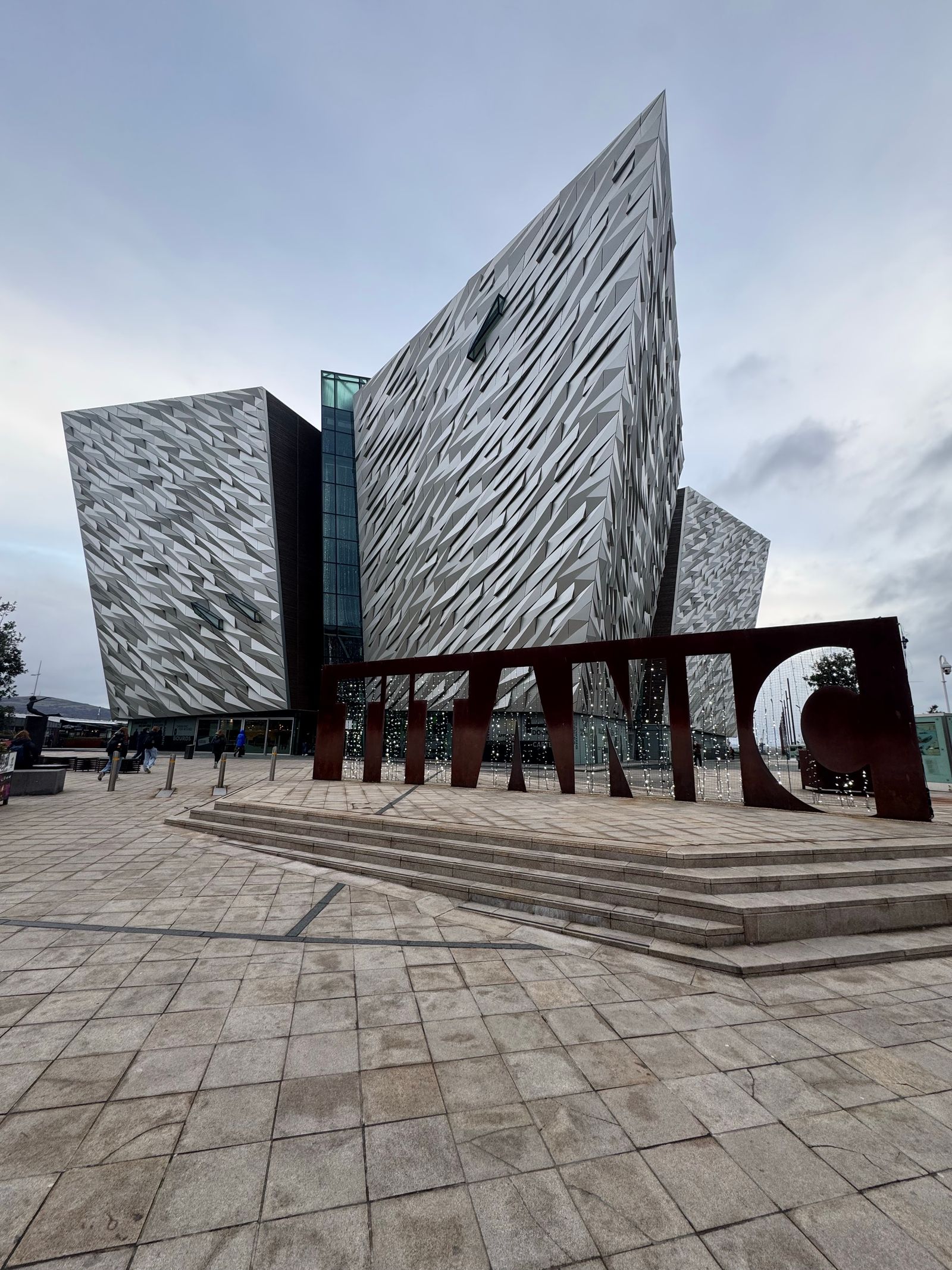 Titanic Belfast museum building exterior