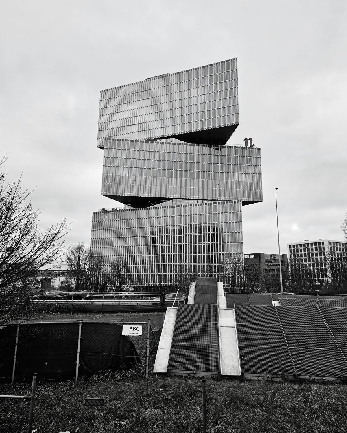 Modern kantoorgebouw