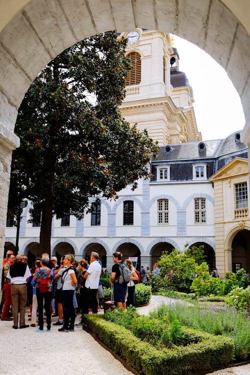 People Near Entrance