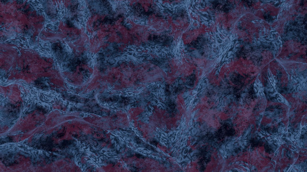 dynamic abstract texture with swirling patterns in blue and red hues