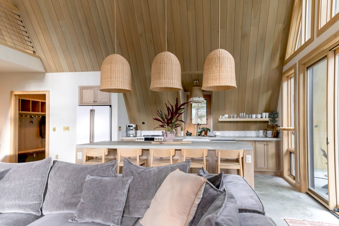 Beautiful view of Cozy Cabin Decor Scandinavian Style