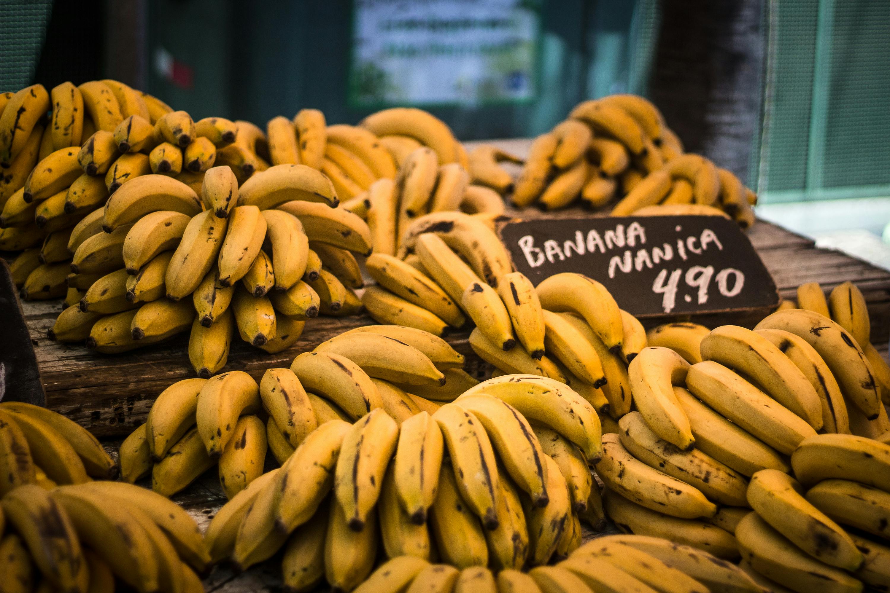 Gelbe Bananen · Kostenloses Stock Foto