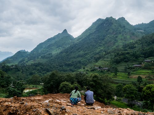 Fotos de stock gratuitas de campo de arroz, montaña, terraza