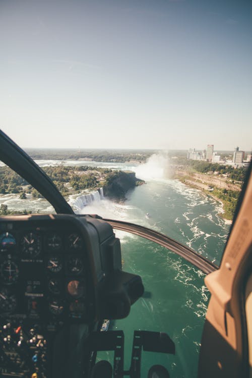 Aerial Photo of River