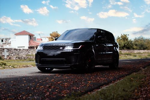 Free stock photo of black, blue, car Stock Photo