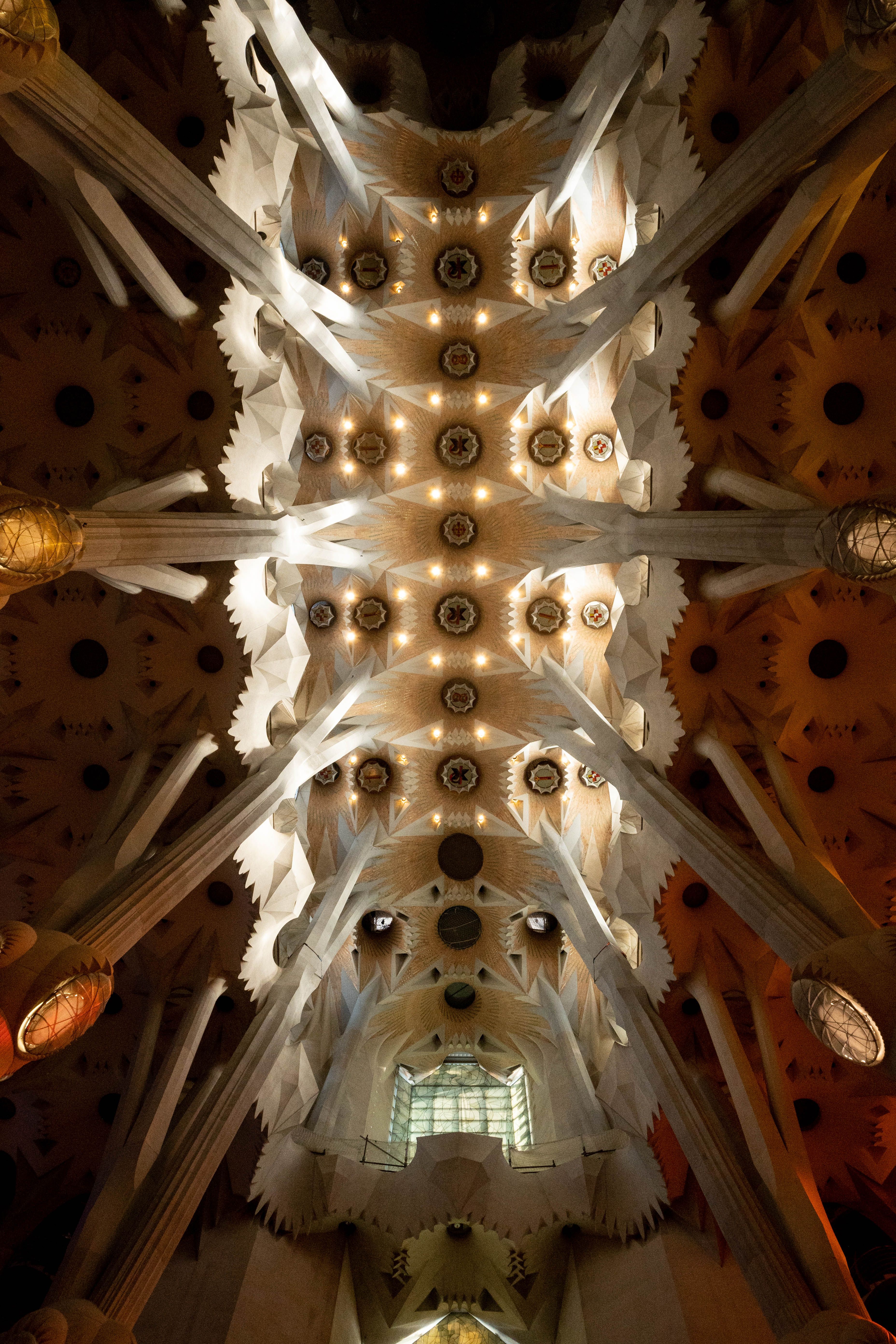Interior of Sagrada Familia Cathedral · Free Stock Photo
