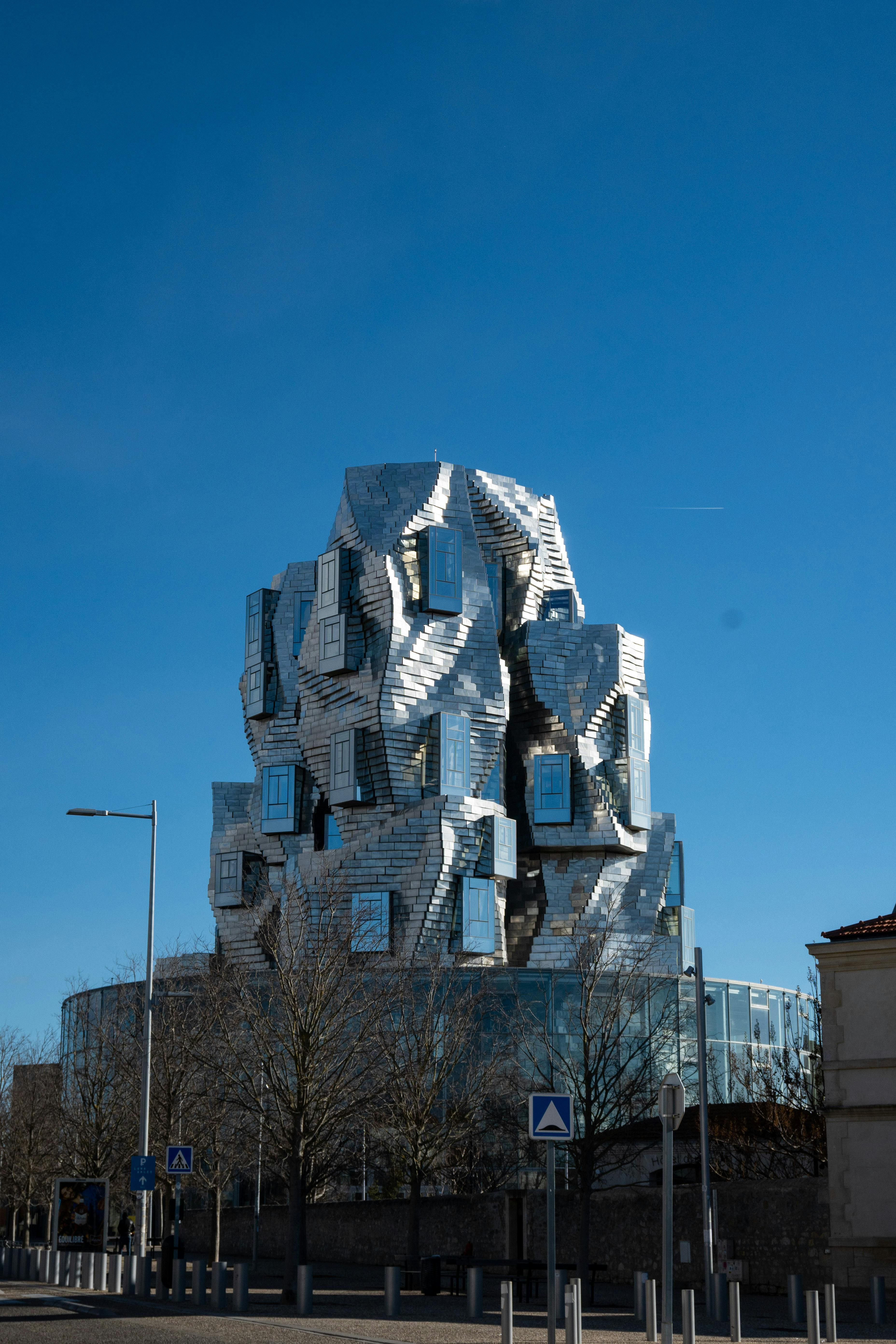 modern architectural landmark in arles