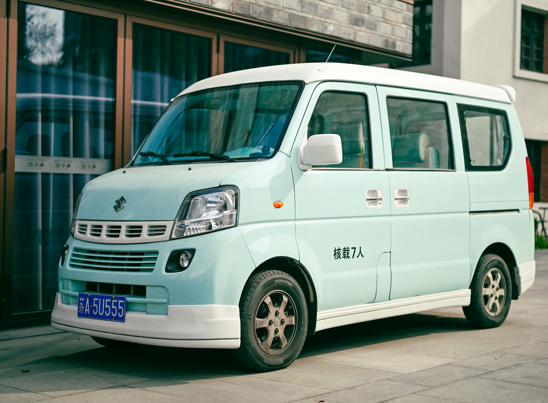 A Suzuki car in Nanjing