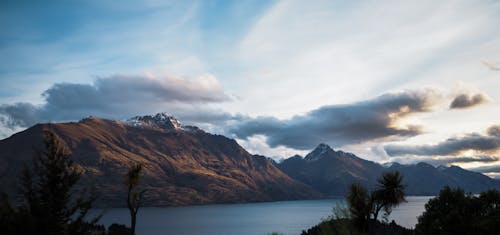 Landscape Photography of Green and Brown Mountain