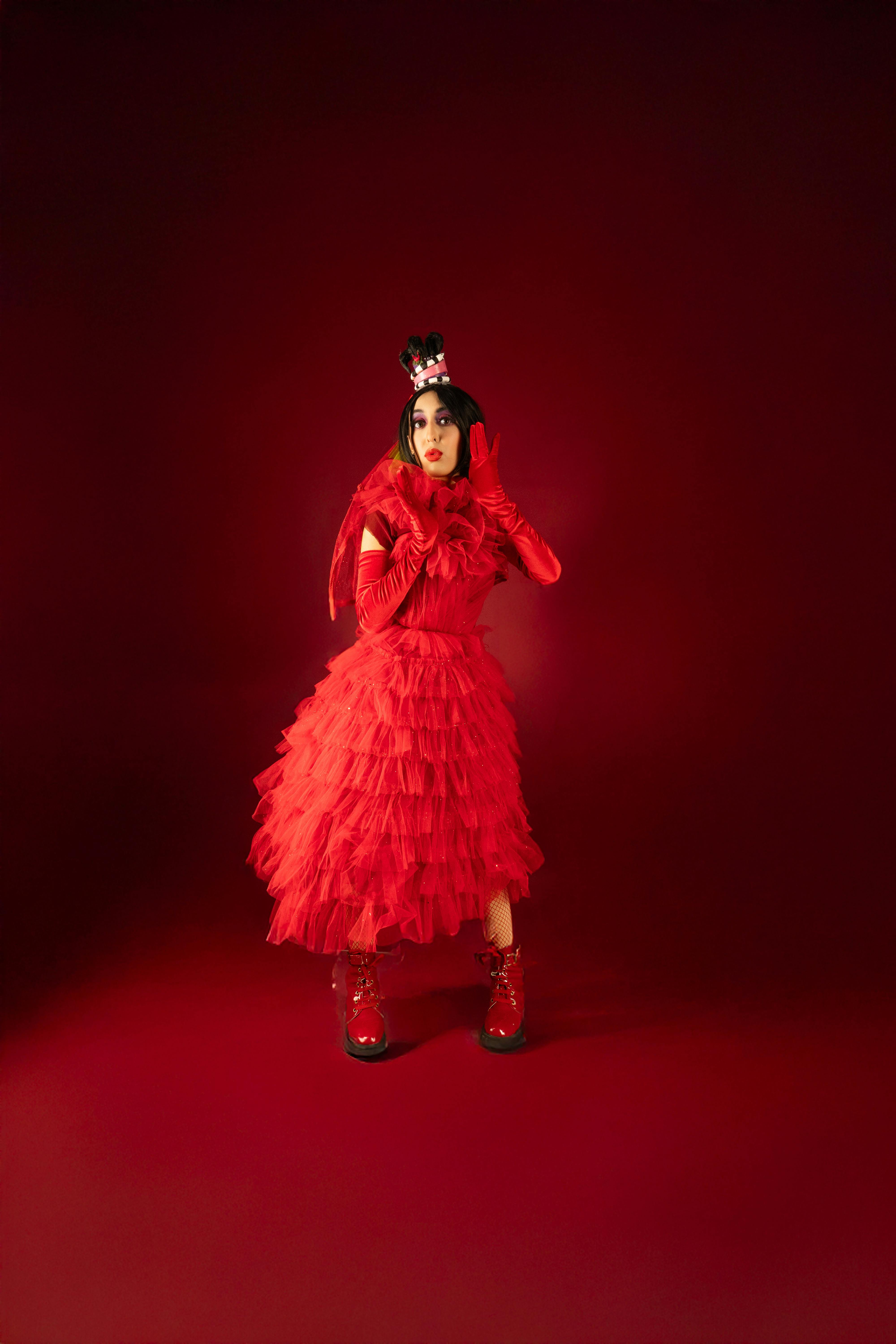 бесплатная Бесплатное стоковое фото с авангардная мода, вдохновленный тимом бертоном, визуальное повествование Стоковое фото