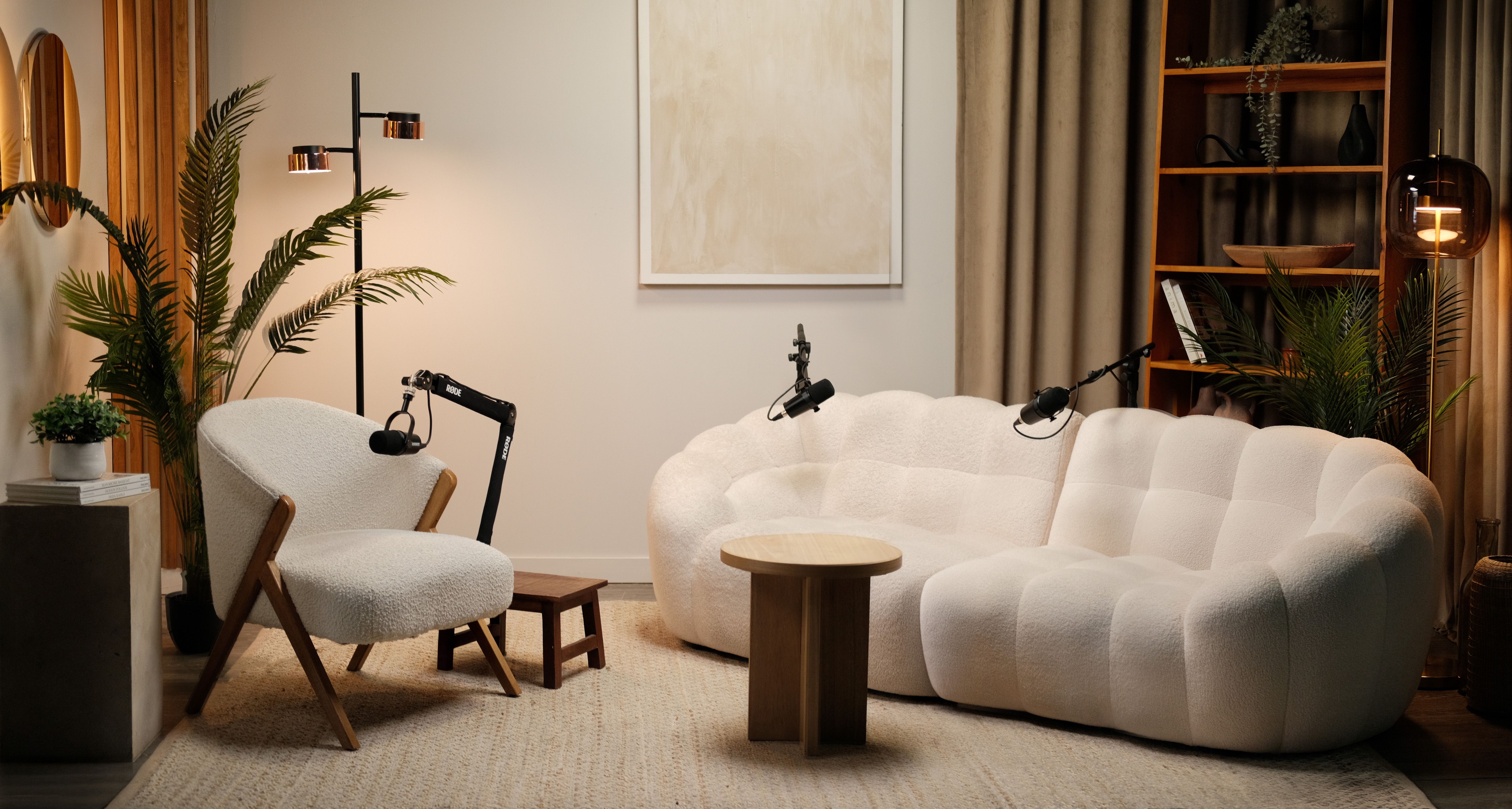 4. CB2 Bouclé Accent Armchair Copycat