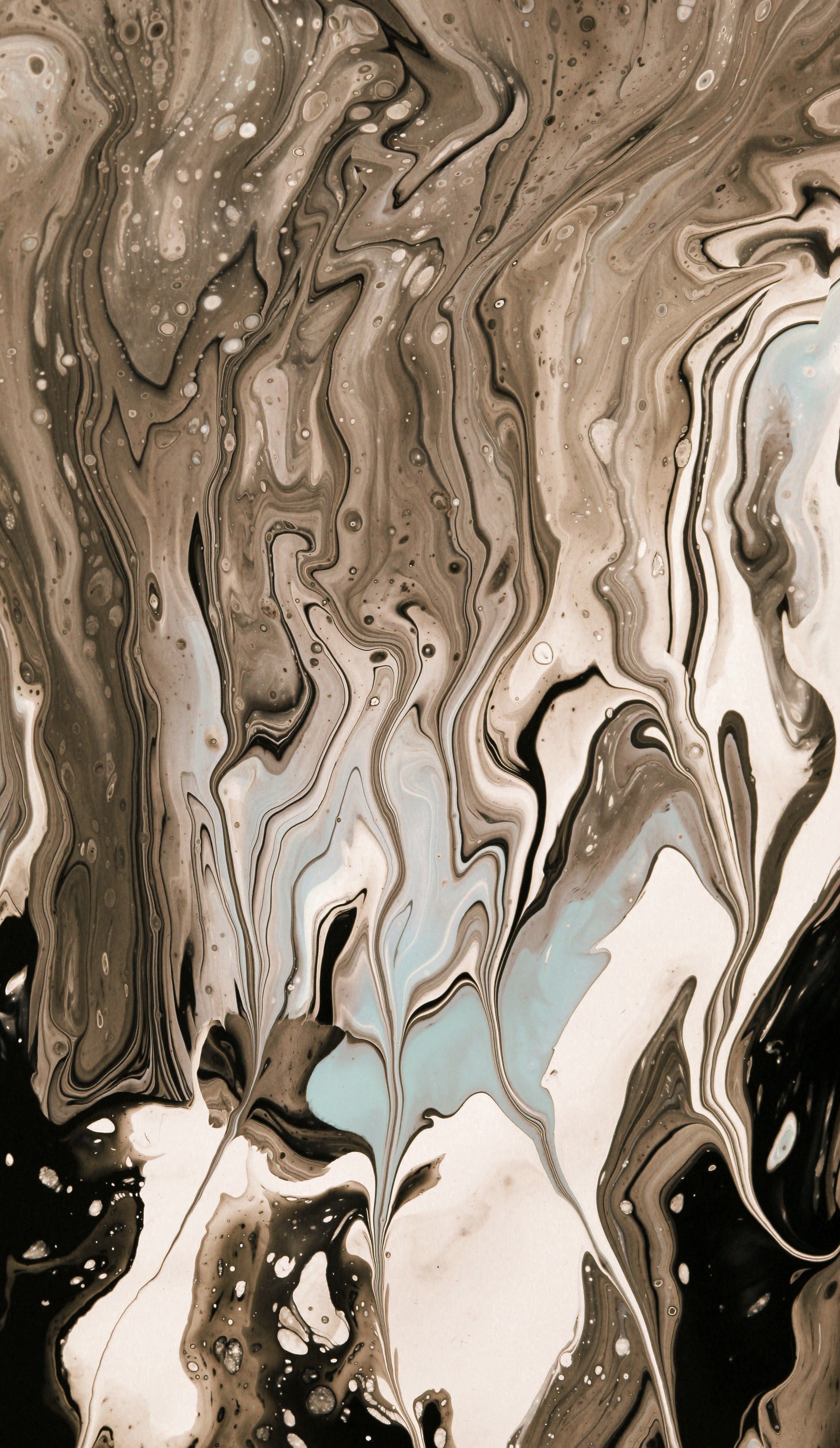 Abstract Fluid Art with Earthy Tones · Free Stock Photo