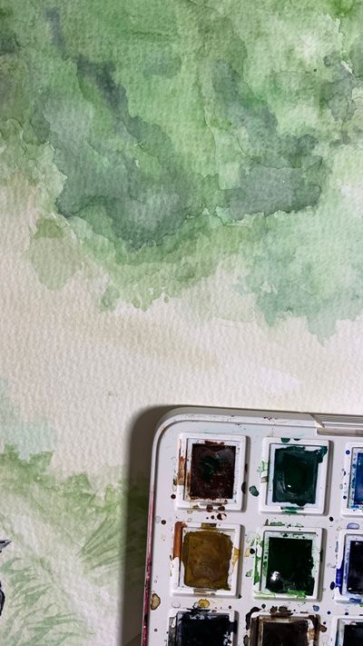 Gouache study style sample — photo by Ahmet Kayra on Pexels