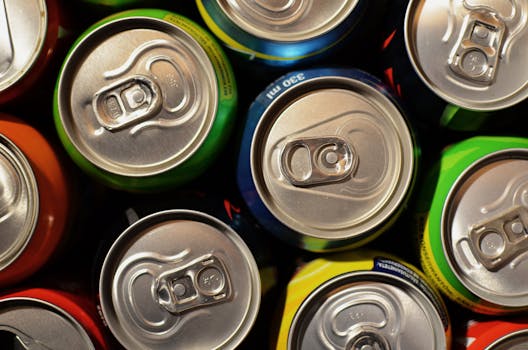 Free stock photo of drinks, supermarket, cans, beverage