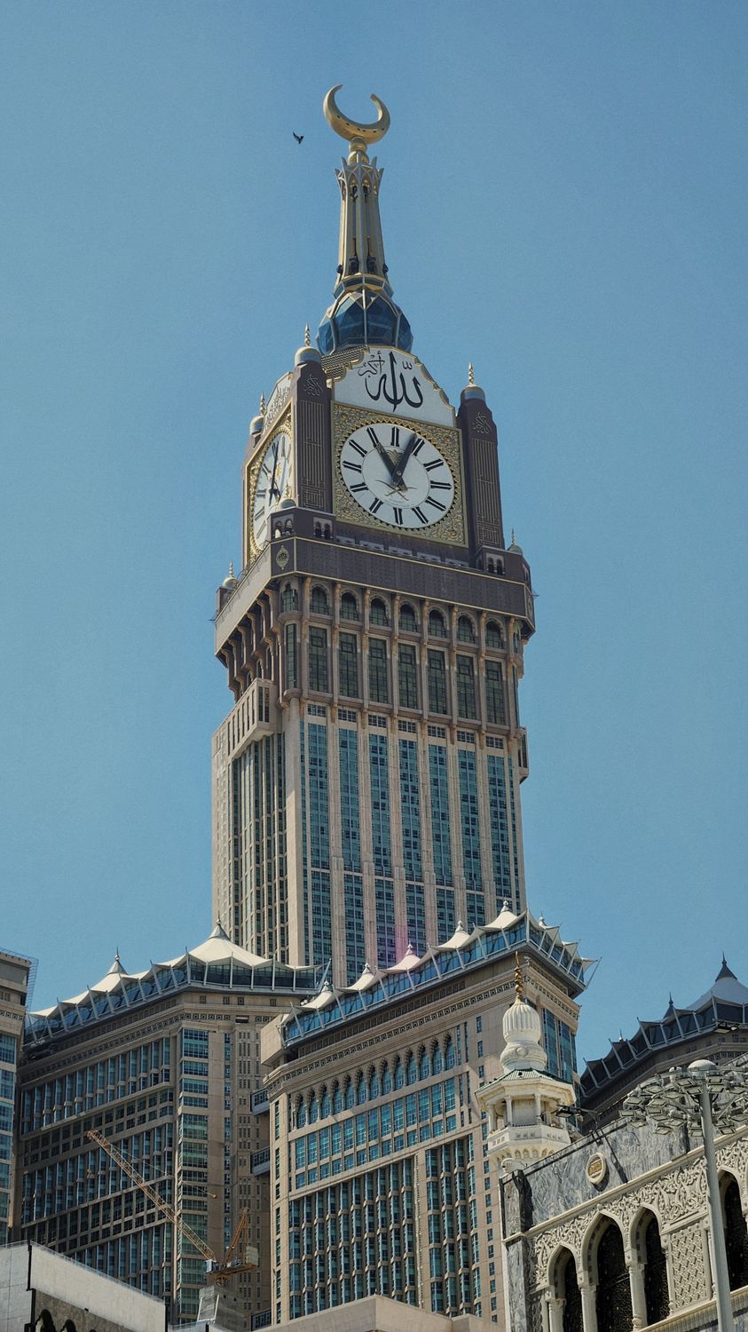 Majestic Makkah Royal Clock Tower in Saudi Arabia · Free Stock Photo