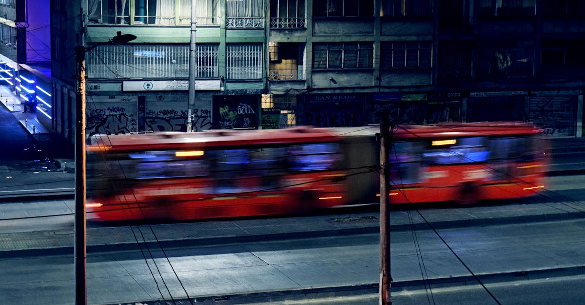 Free stock photo of #bogotá, #bus, #night