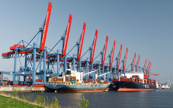 Port harbour boat tour — Hamburg