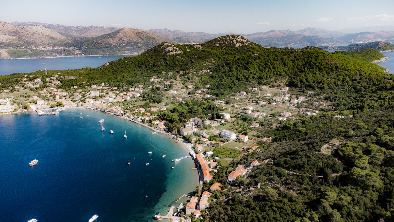 Lopud and the southern Adriatic coastline