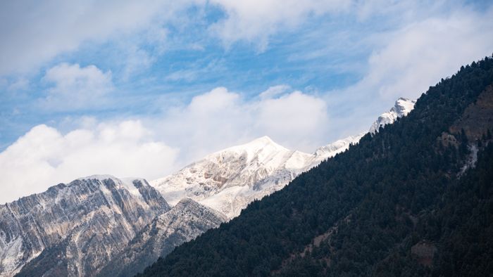 Sonamarg snow mountains Kashmir