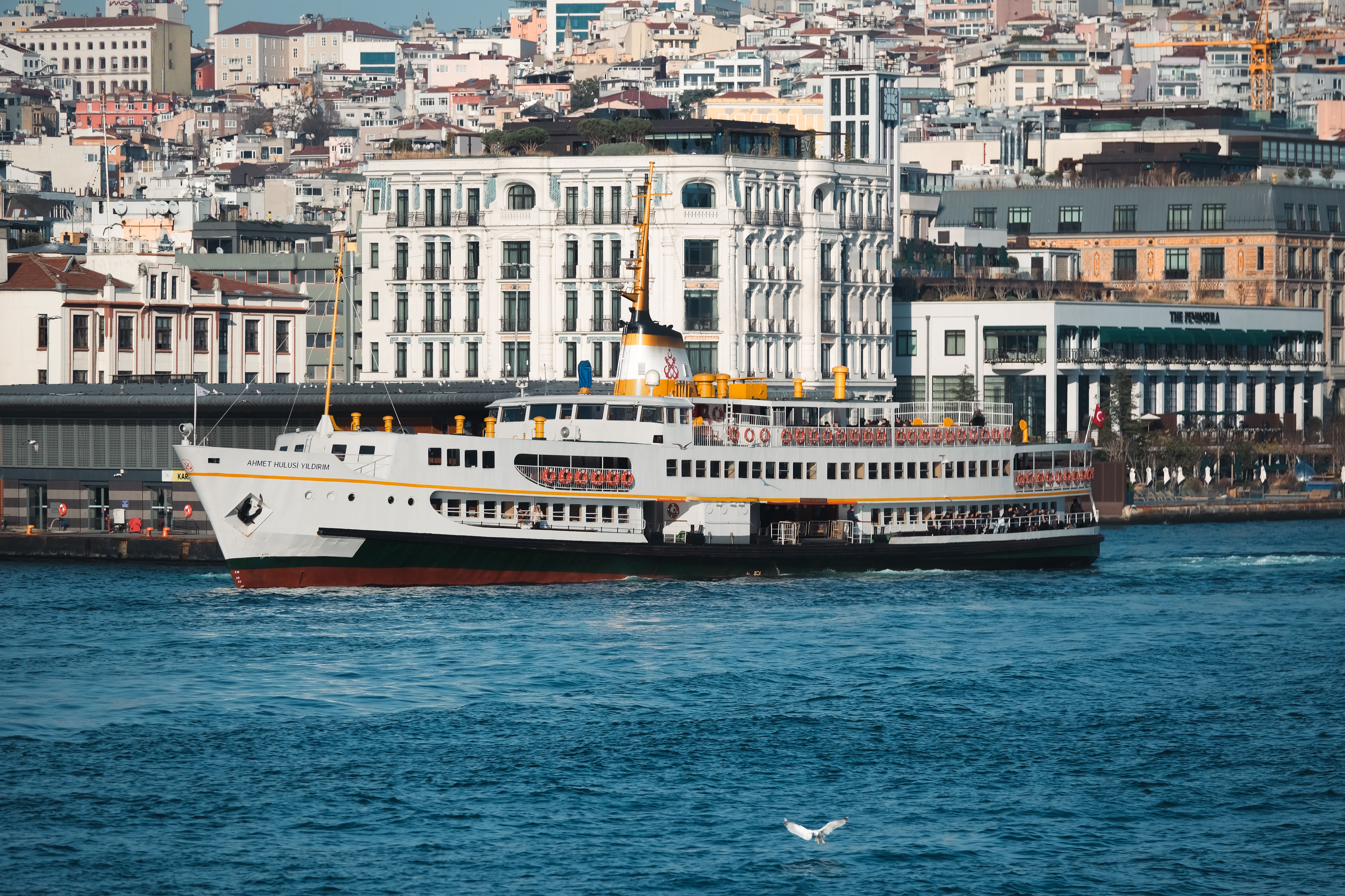 Istanbul Ferry on the Bosphorus · Free Stock Photo