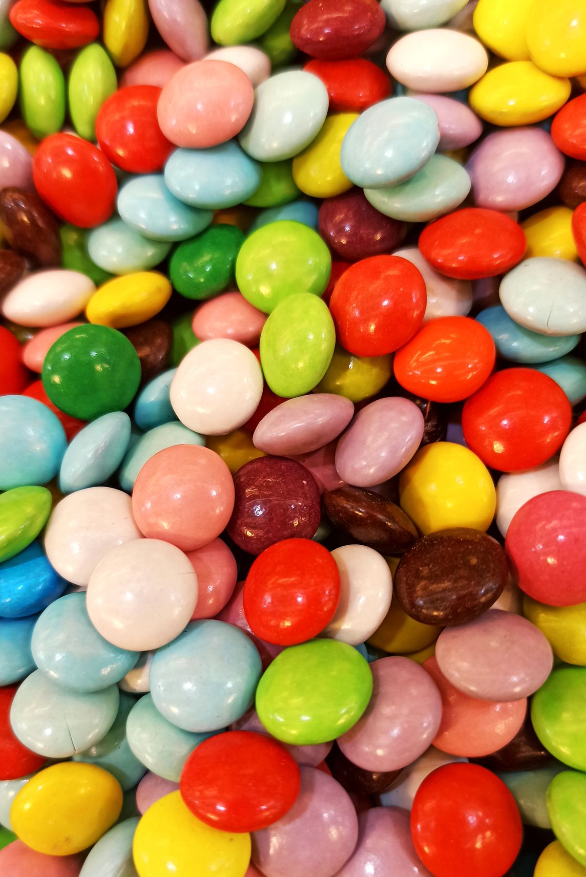 Colourful sweets