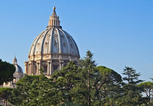 Dome of Saint Peter's Basilica in Vatican