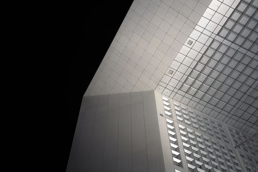 Tiefschwarzes Abstrakt & Architektur – AMOLED Hintergrundbild