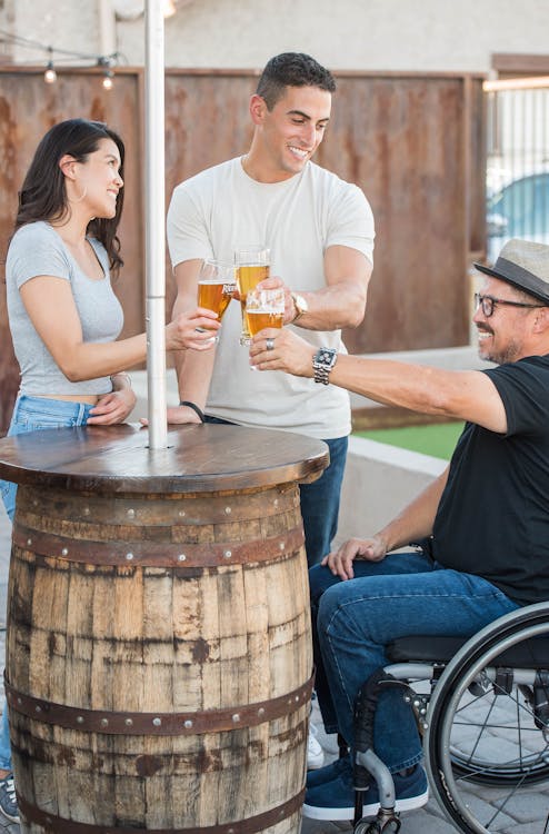 People Having A Toast