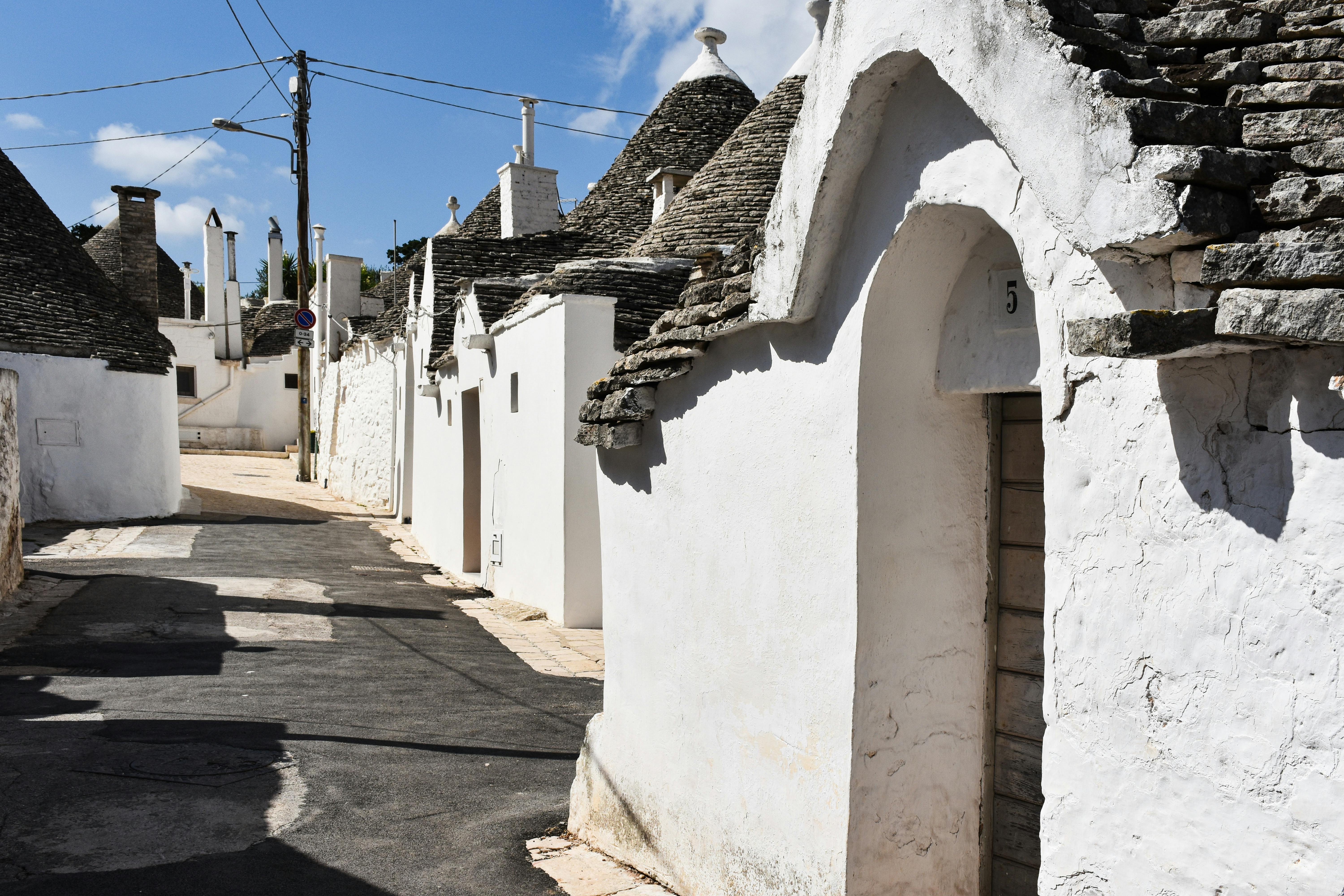 Alberobello Italy Trulli Streets Fairytale Landscape