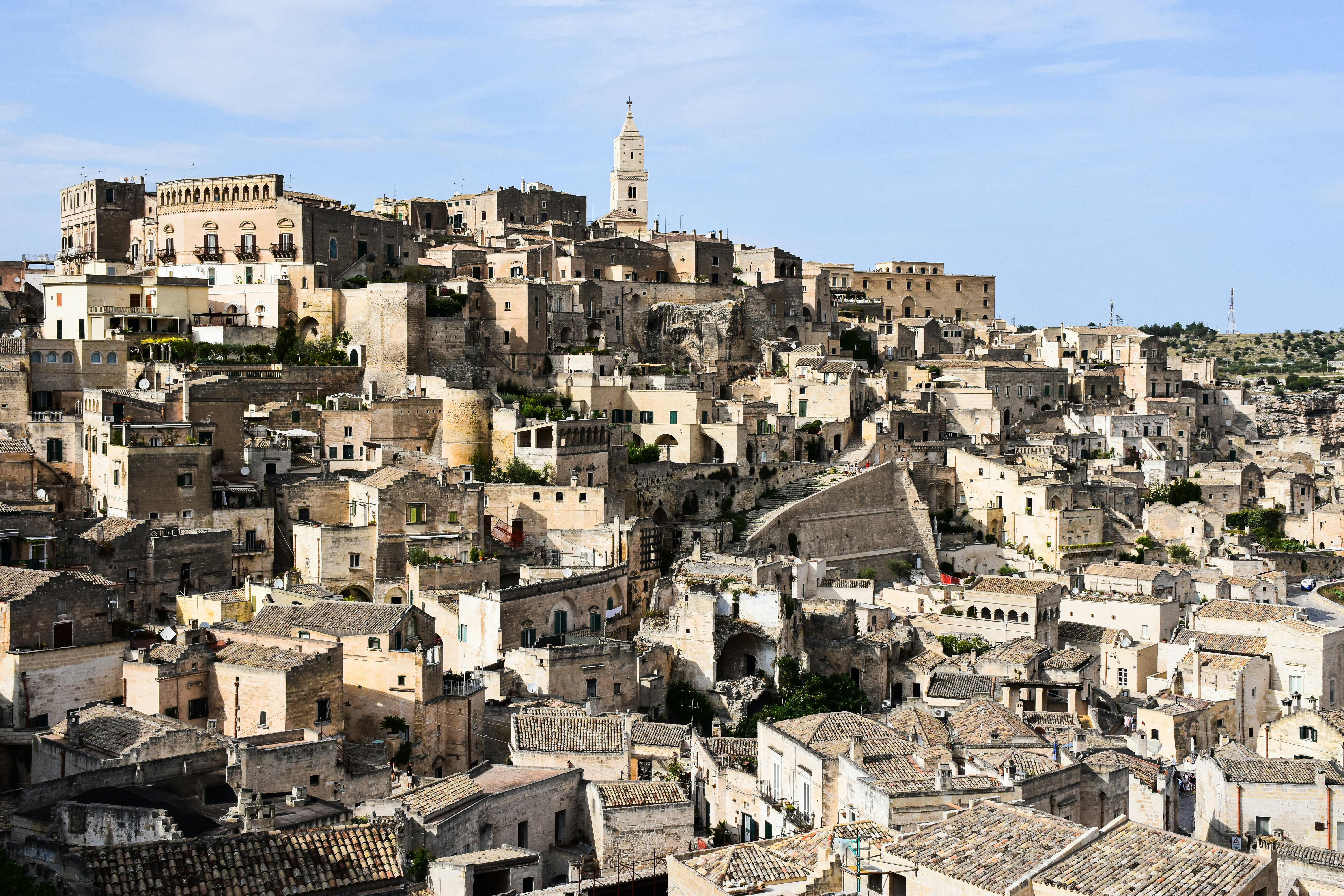 Ancient cave dwellings of Matera, Italy