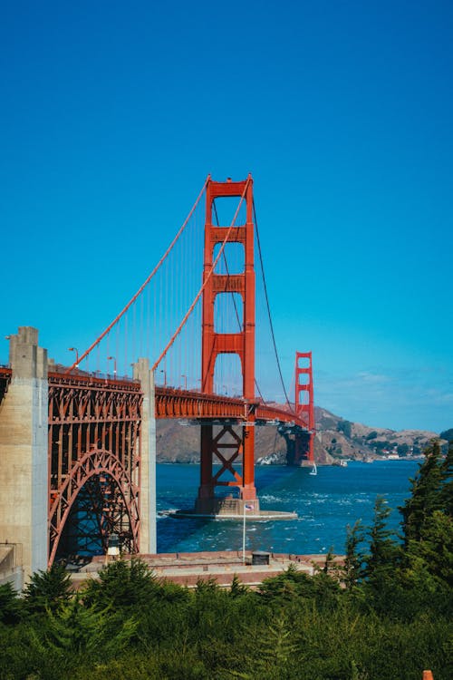 Kostenlos Golden Gate Bridge Foto Stock-Foto