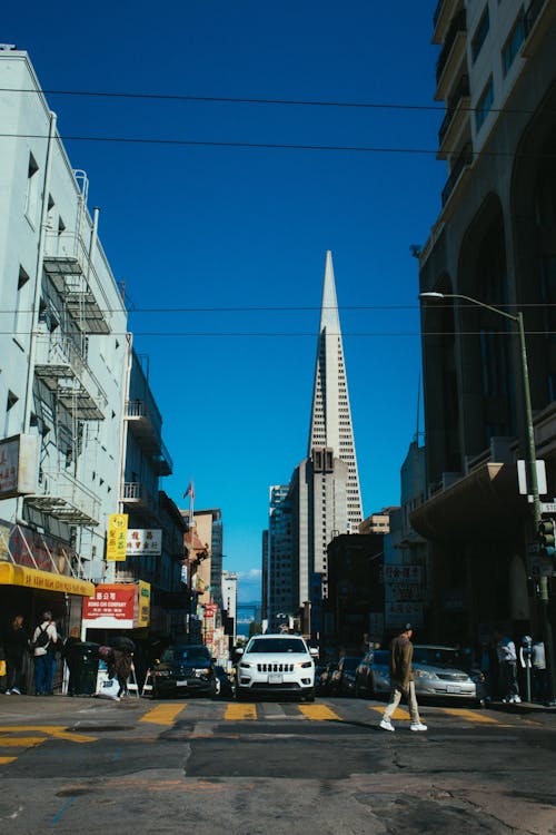 Person Crossing The Street 