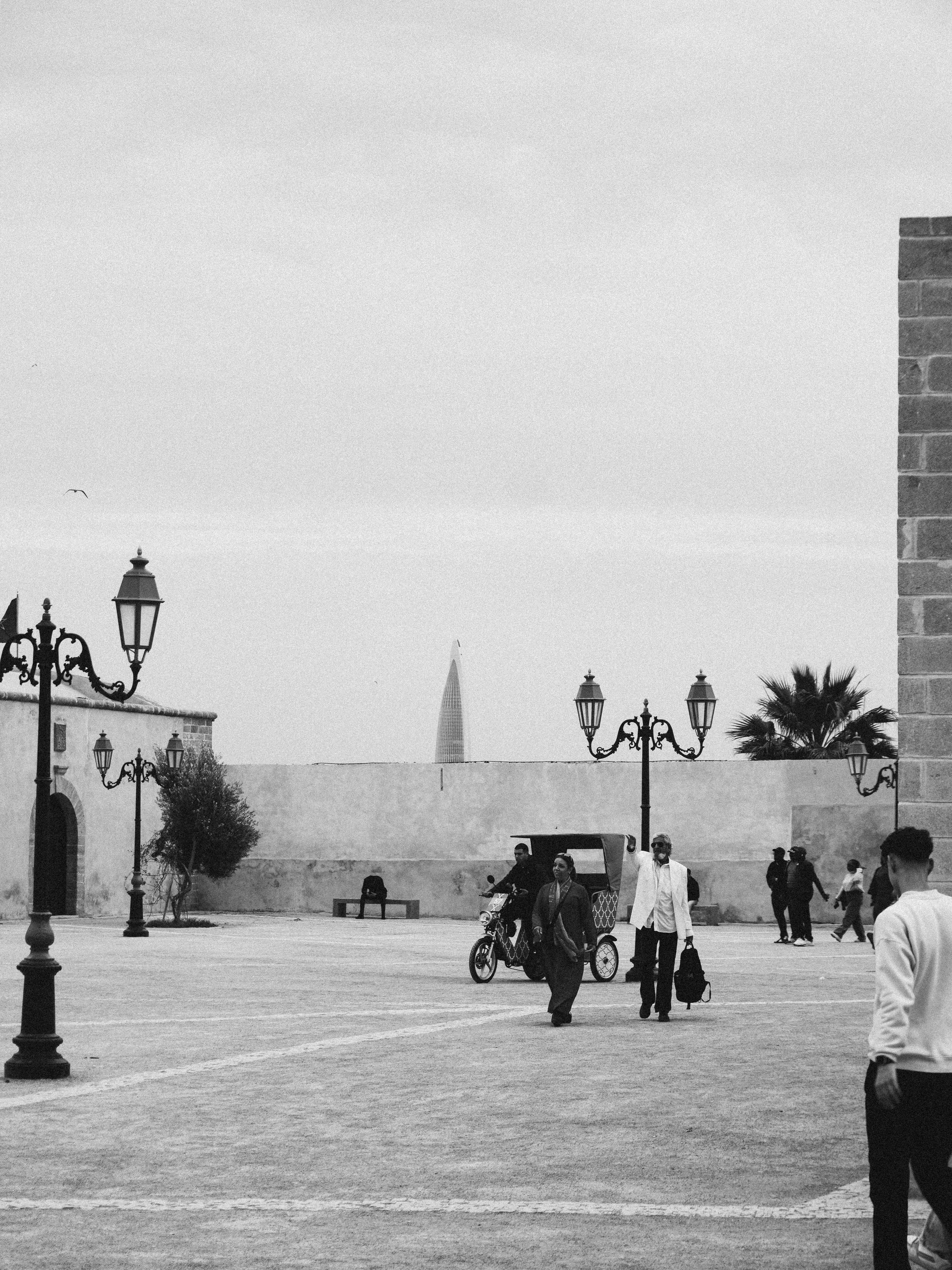 CPA AK MAROC Une rue de RABAT (213405