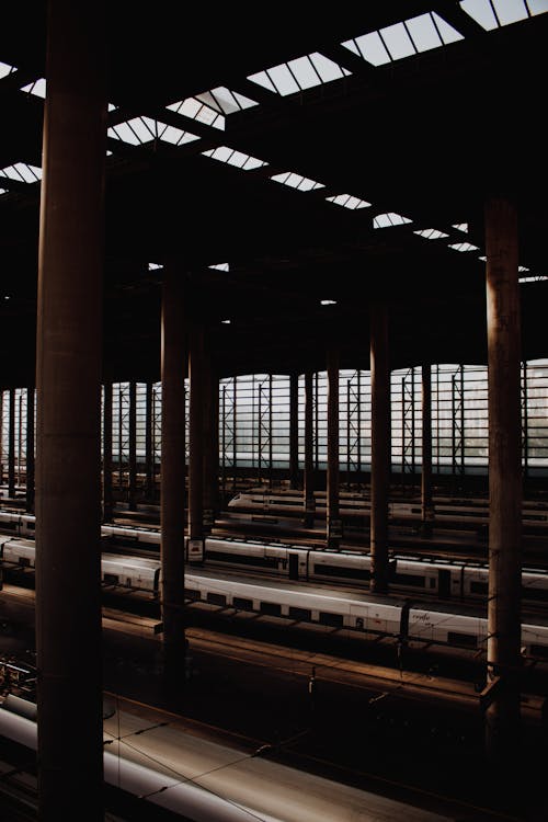 Empty Train Station