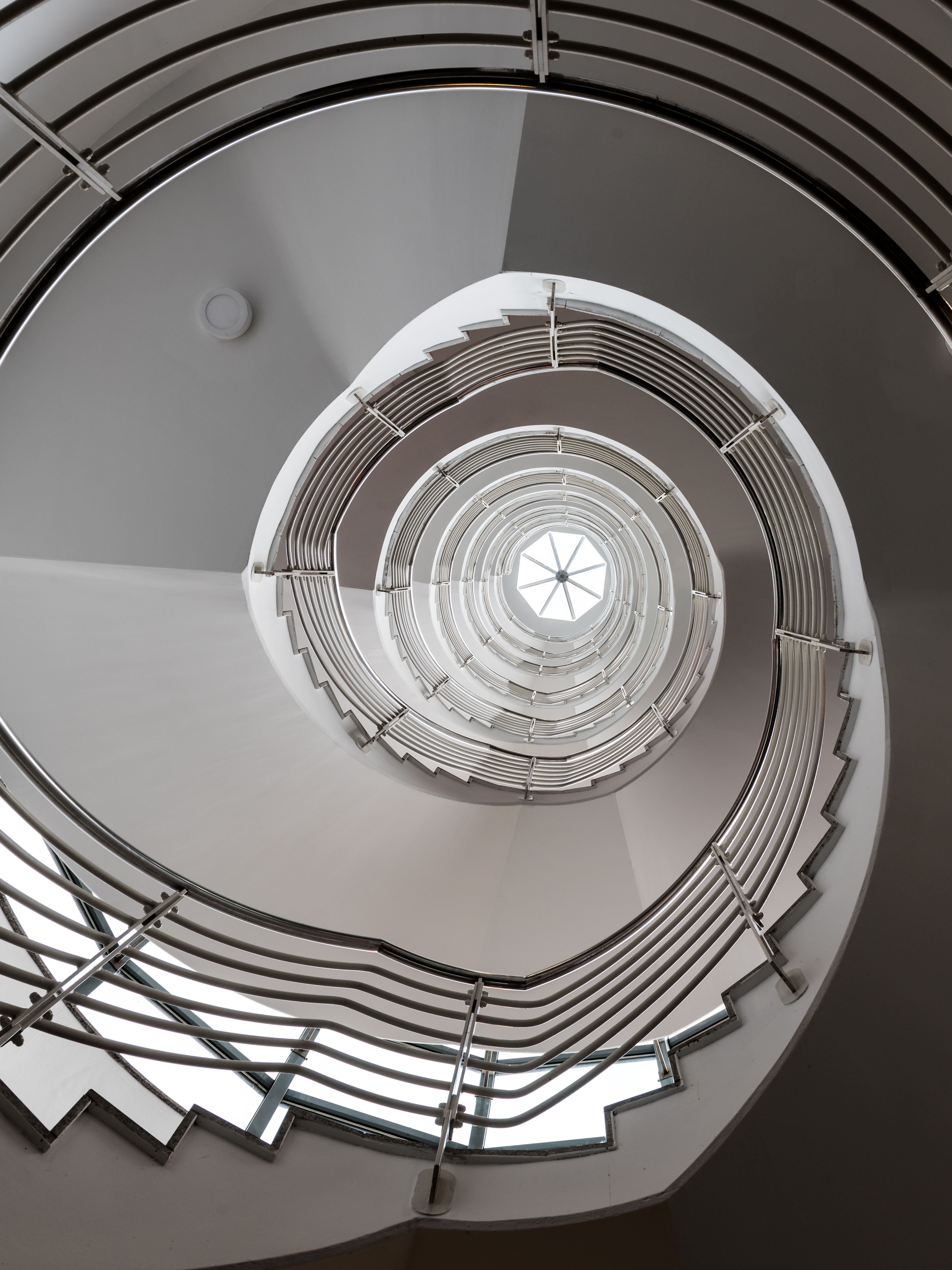 Spiral Staircase Interior in Hamburg · Free Stock Photo