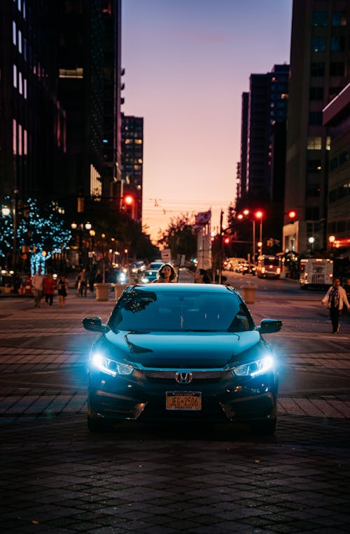 Free stock photo of car, city, downtown