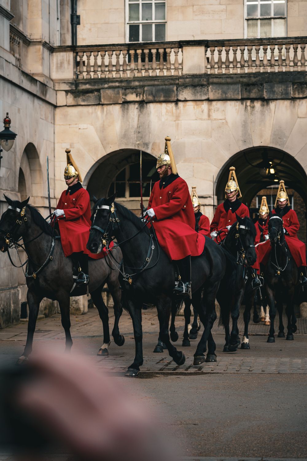 British Riding Guard British Horse Guards in Ceremonial Parade · Free Stock Photo