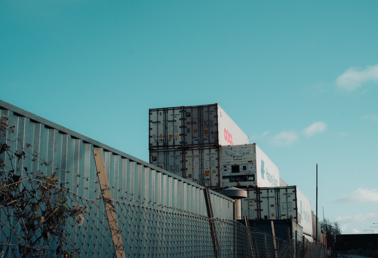 Middlesbrough — belongings being loaded for transport to storage