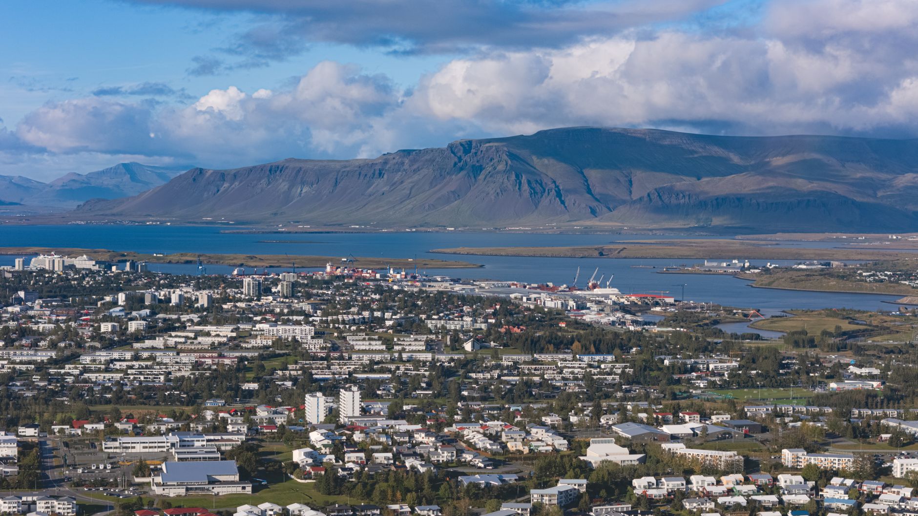 Reykjavik skyline