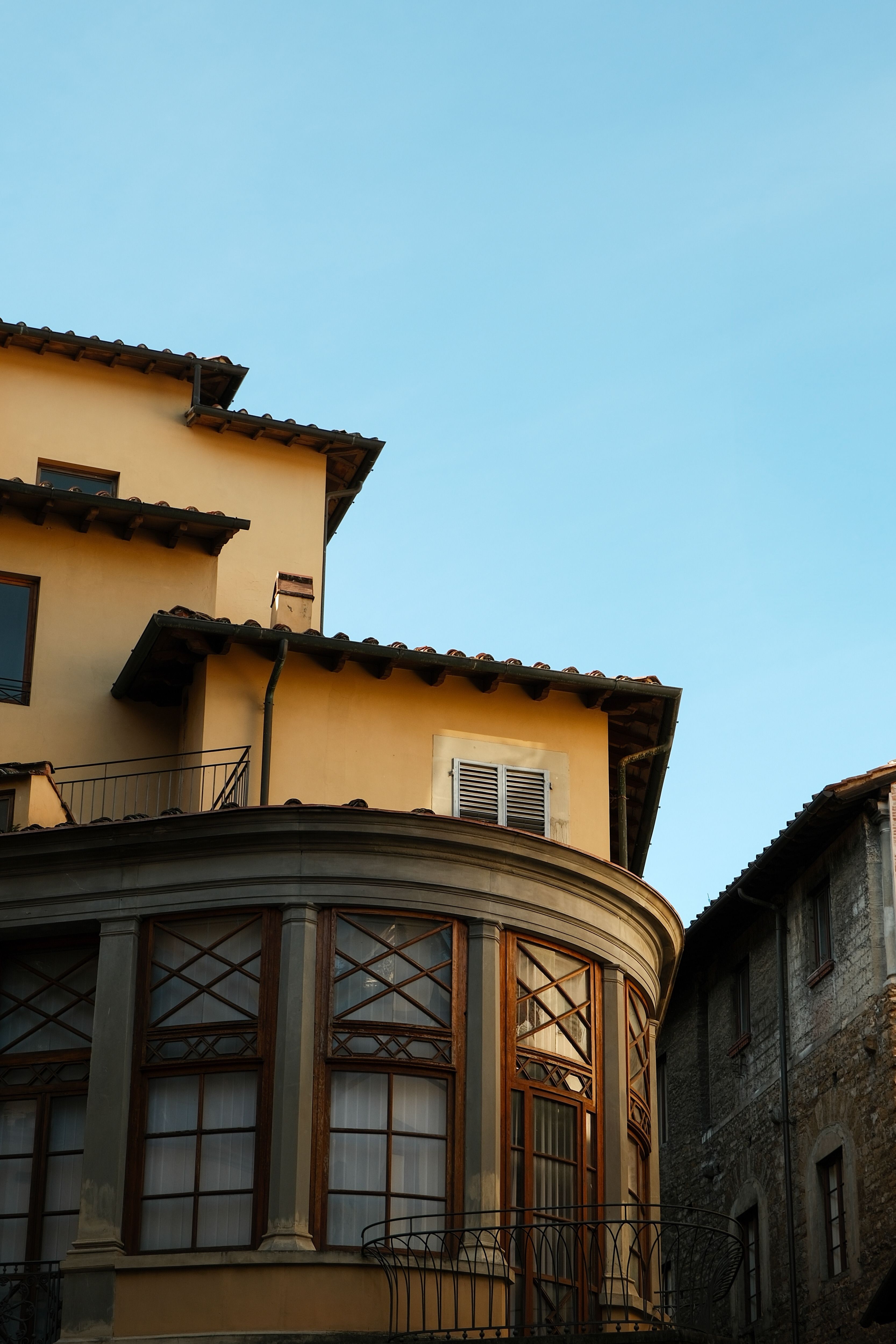 Florence Tuscan Architecture Against Blue Sky · Free Stock Photo