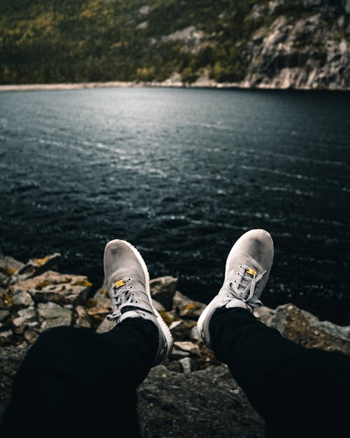 Ingyenes stockfotó cipő, fjord, hegyi tó témában Stockfotó