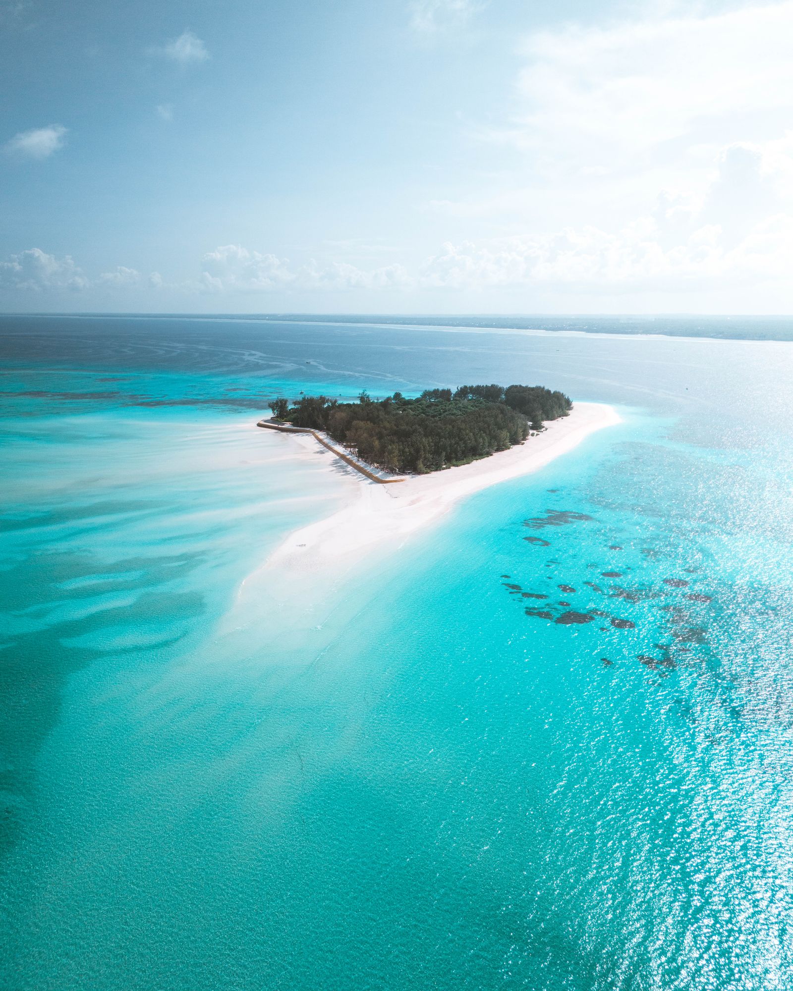 Matemwe Beach on Zanzibar's northeast