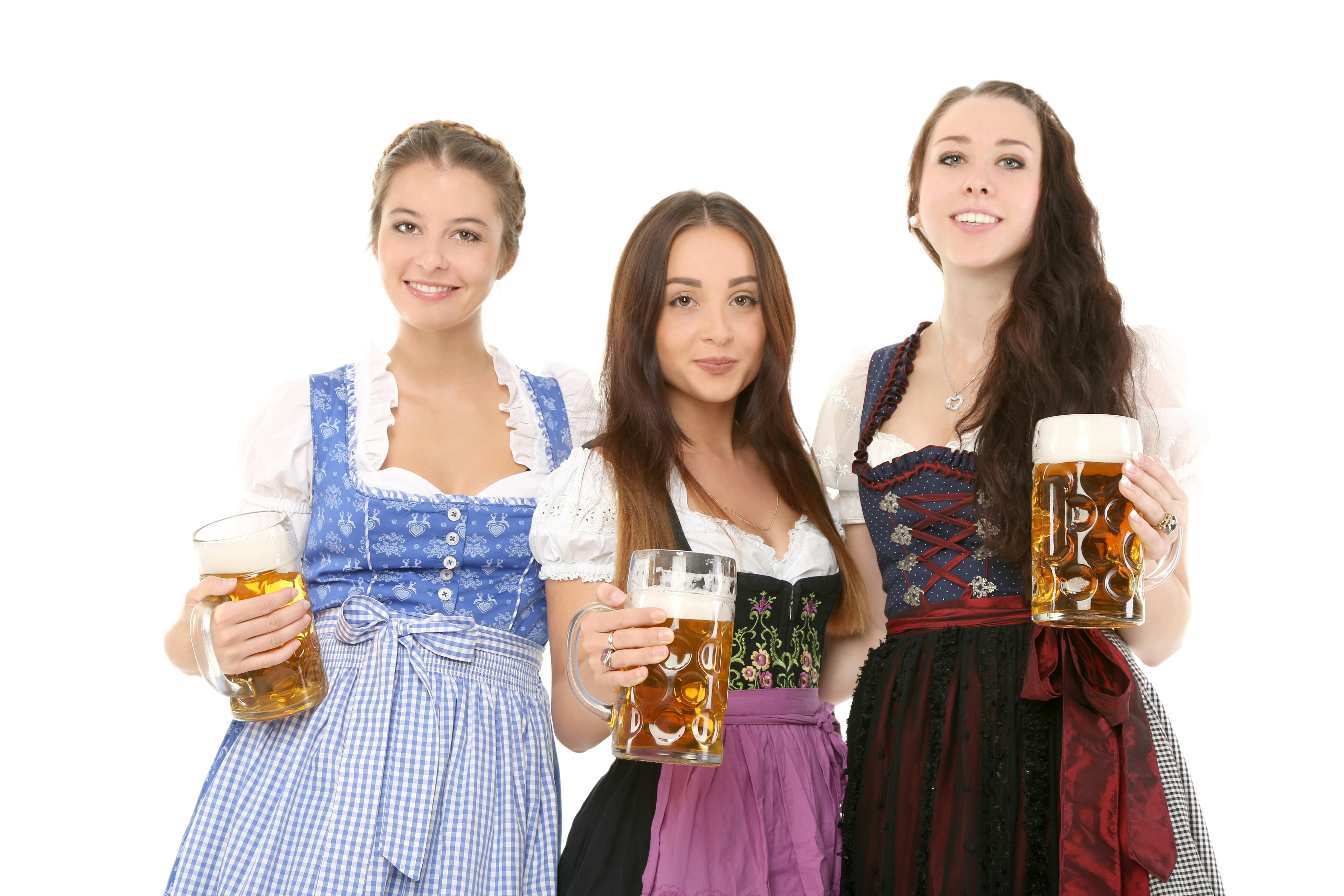 Kostenloses Foto zum Thema ausgeschnitten, bayern, dirndl