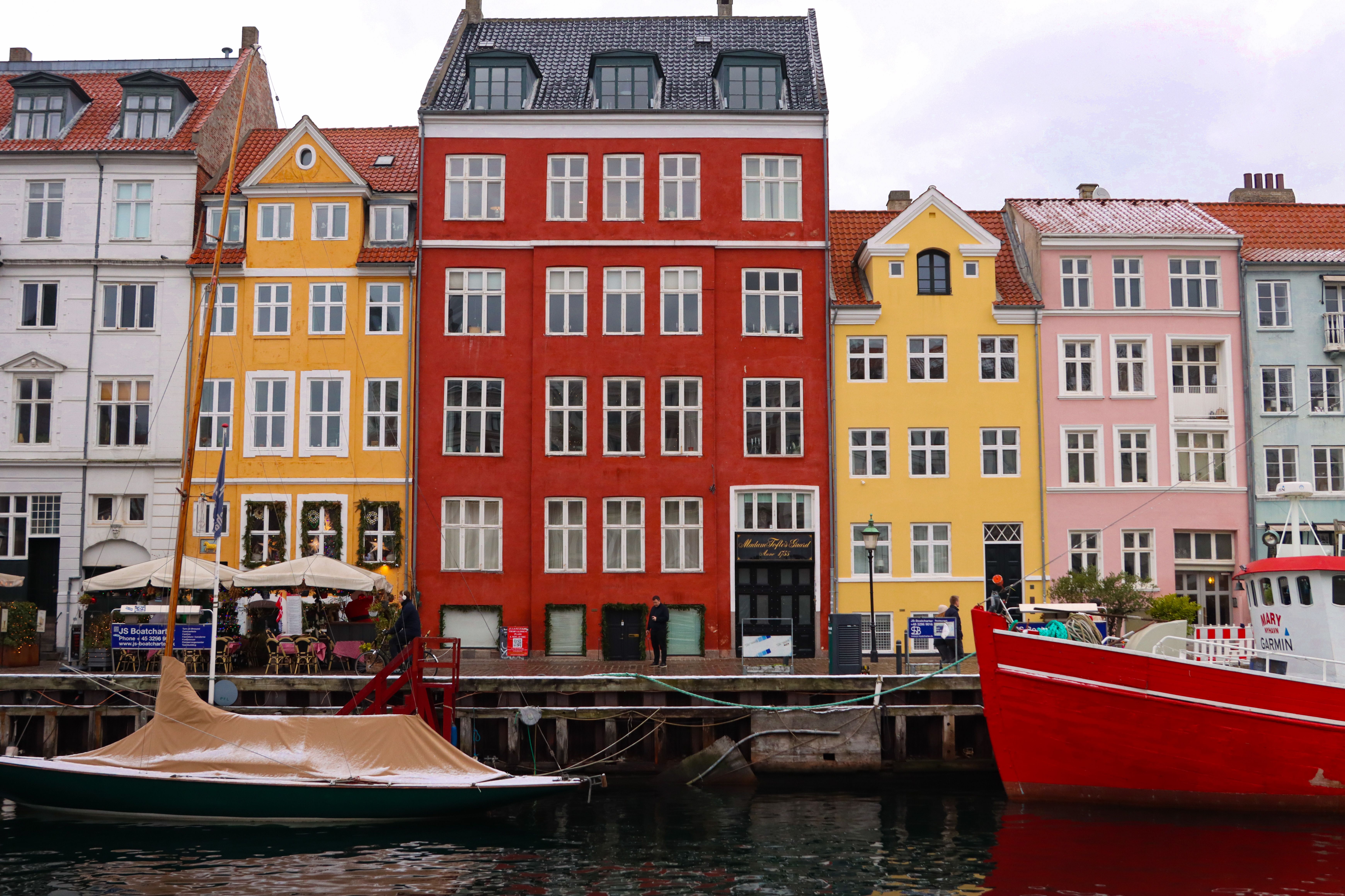 Colorful Nyhavn Waterfront in Copenhagen · Free Stock Photo - Copenhagen Waterfront Condos
