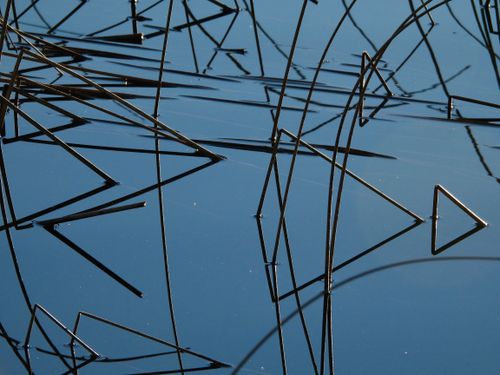 Free stock photo of abstract, abstract nature, calm lake Stock Photo