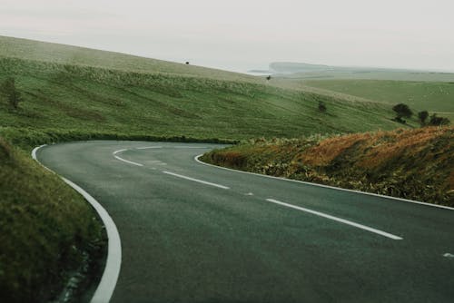 Free Photo Of An Empty Road Stock Photo